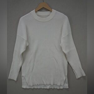 Abercrombie & Fitch Cream Ribbed Sweater